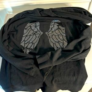 Vintage Victoria’s Secret hoodie with wings. Size large.